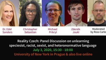 Panelová diskuse - „Hlasy osvobození: převzetí moci nad jazykem.“ (Praha)