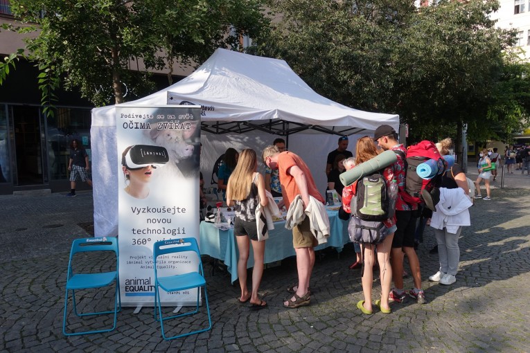 Veganské ochutnávky s virtuální realitou - Tylovo náměstí (Praha)