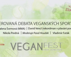 Moderovaná debata veganských sportovců (VeganFest Brno)