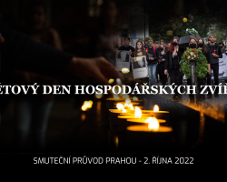 Světový den hospodářských zvířat Praha | World Day for Farmed Animals Prague