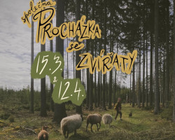 Procházka se zvířaty v azylu Kraj Jinotaj (Nová Ves u Leštiny)
