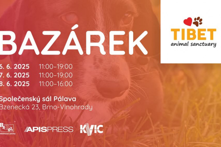 Velký charitativní bazárek pro Útulek Tibet (Brno)