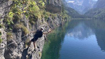 Outdoor Rakousko 2025 – ferraty / turistika / cyklistika s Vegan Sport Clubem (Gosau)