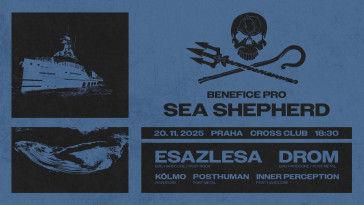 Benefice pro Sea Shepherd (Praha)