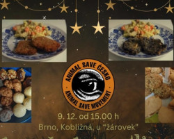 Vánoční rostlinné ochutnávky Animal Save Česko (Brno)