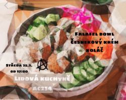 Lidovka falafel a česnečka 