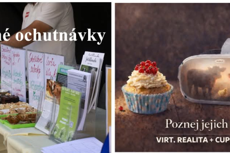 Rostlinné ochutnávky a virtuální realita +cupcake zdarma (Brno)