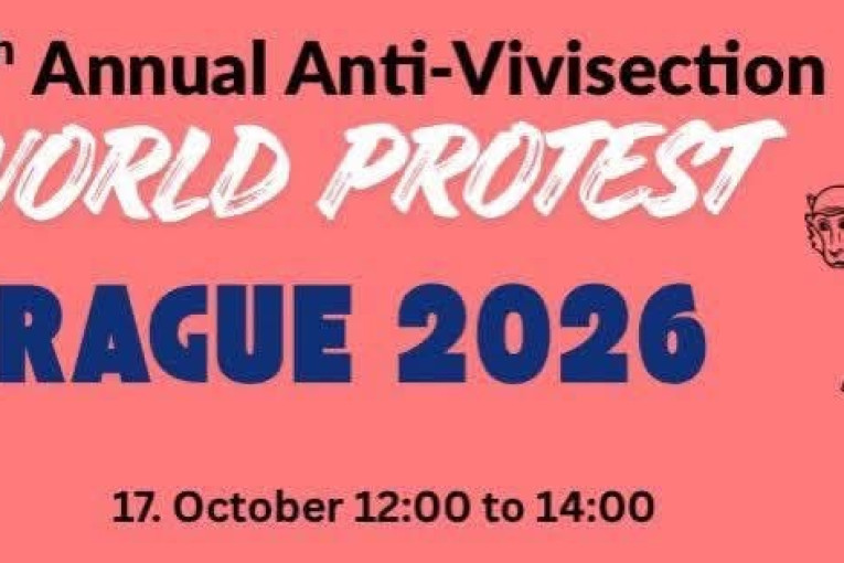 4th Annual Anti-Vivisection World protest (Praha)