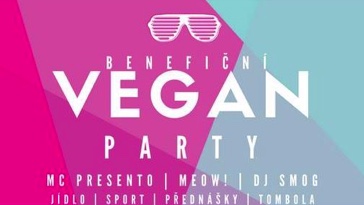 Benefiční vegan party (Praha)
