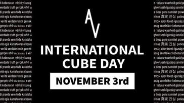 International Cube Day: Budweis: November 3rd