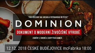 Dominion - promítání (České Budějovice)