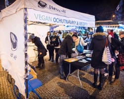 Vánoční veganské ochutnávky v OC VIVO Hostivař (Praha)