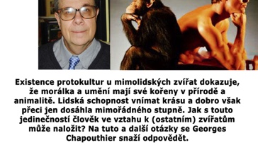 Přednáška Georgese Chapouthiera - autora knihy Zvířecí práva