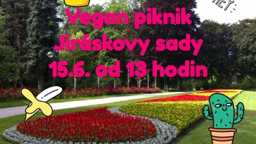 Veganský piknik v Hradci Králové 15. 6. 